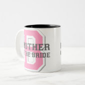 Broer van de Bride Cheer Tweekleurige Koffiemok (Voorkant links)