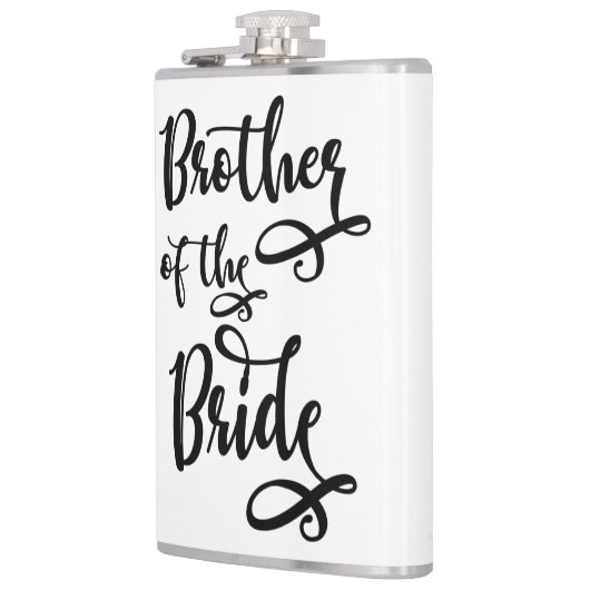 Broer van de bride heupfles (Links)