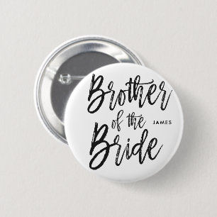 Broer van de bride   Steekproefwedstrijd Ronde Button 5,7 Cm