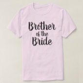 Broer van de Bride T-Shirt (Design voorkant)