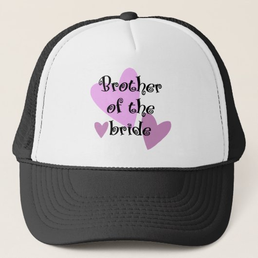 Broer van de bride trucker pet (Voorkant)