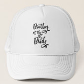 Broer van de bride trucker pet (Voorkant)
