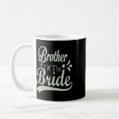 Broer van de bruid Bachelor bruids Bachelorette Koffiemok (Links)