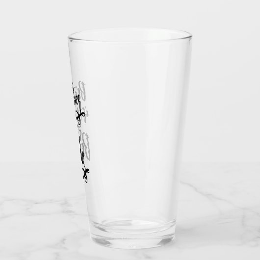 Broer van de bruid glas (Links)