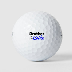 Broer van de bruid golfballen