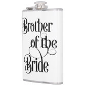 Broer van de bruid heupfles (Links)