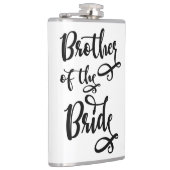 Broer van de bruid heupfles (Rechts)