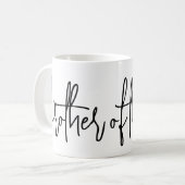 Broer van de bruid koffie mok (Voorkant links)