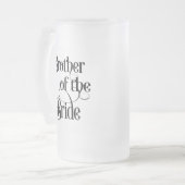 Broer van de Bruid Matglas Bierpul (Voorkant links)