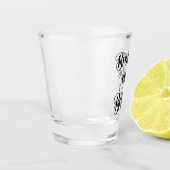 Broer van de bruid shot glas (Links)