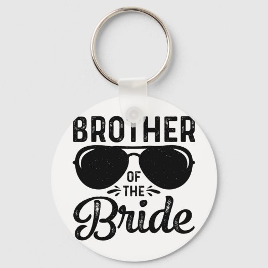 Broer Van De Bruid Sleutelhanger (Voorkant)