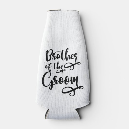 Broer van de bruidegom flesjeskoeler (Voorkant)