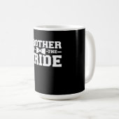 Broer van de bruidgeschil voor broer koffiemok (Voorkant rechts)