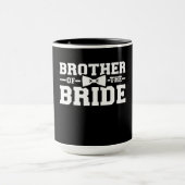 Broer van de bruidgeschil voor broer mok (Midden)