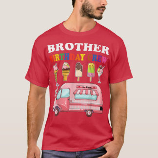 Broer van de bruidsdag van de ijsboer t-shirt