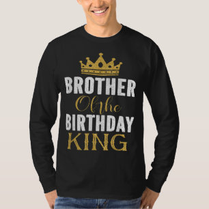 Broer van de dag koning boys bday Gift T-shirt