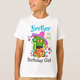 Broer van de eerste verjaardag fiesta | Mexico T-shirt