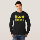 Broer van de familie Kung Fu Ninja Eyes T-shirt (Voorkant volledig)