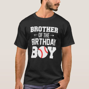 Broer van de familie van de Baseball Boy T-shirt