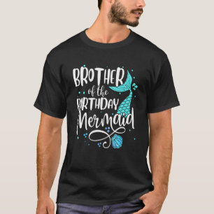 Broer van de familie van de zeemeermin van de gebo t-shirt