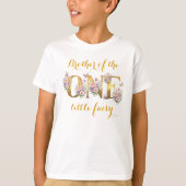 Broer van de feeëntuin 1e verjaardagsfeestje t-shirt (Voorkant)