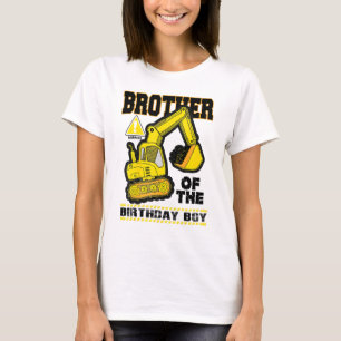 Broer van de graafmachine voor de constructie van t-shirt