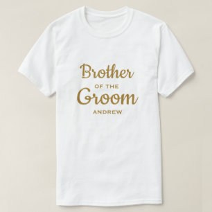 Broer van de Groom Custom T-Shirt