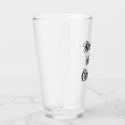 Broer van de Groom Glas (Rechts)