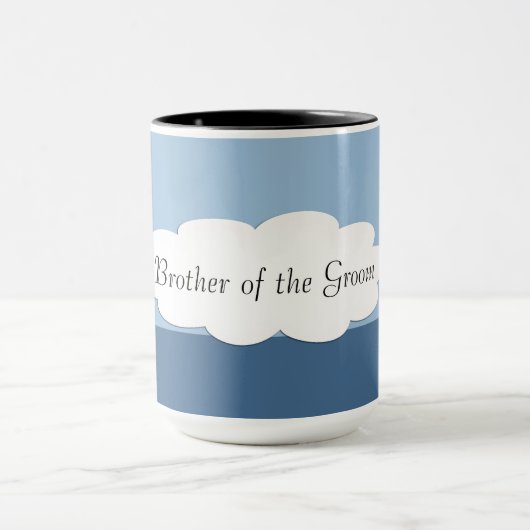 Broer van de Groom | Weddenschap Mok (Midden)