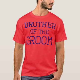 Broer van de GroomCoordinating Wedding Party T-shirt