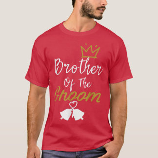 BROER VAN DE GROOMFAMILIEWEDING T-SHIRT