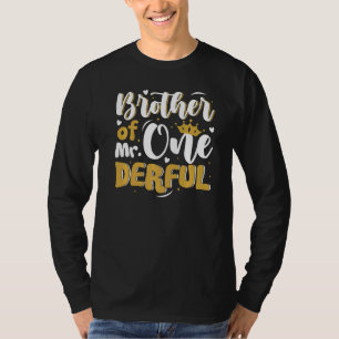 Broer van de heer One Derful Matching Family 1st B T-shirt