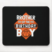 Broer van de jarige broer Bysketbyll Bir Muismat (Voorkant)