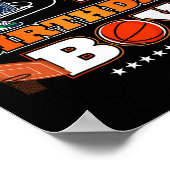 Broer van de jarige Bysketbyll-speler B-da Poster (Hoek)