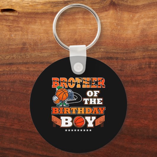 Broer van de jarige Bysketbyll-speler B-da Sleutelhanger (Voorkant)