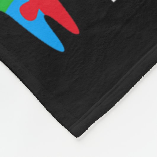 Broer van de jarige jongen autisme fleece deken (Hoek)