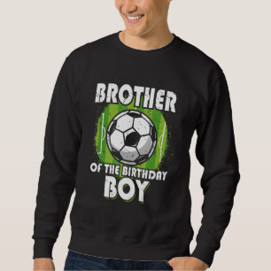 Broer van de jarige jongen voetballer Retro St Trui