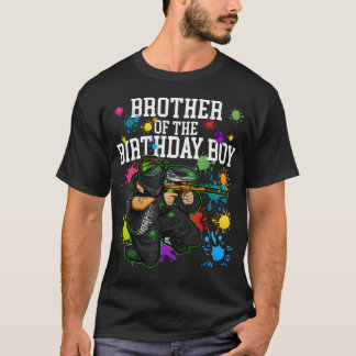 Broer Van De Jarige Paintball Sport T-shirt
