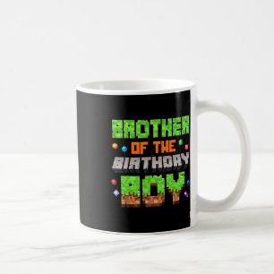 Broer Van De Jarige Pixel Gaming Videogame Koffiemok