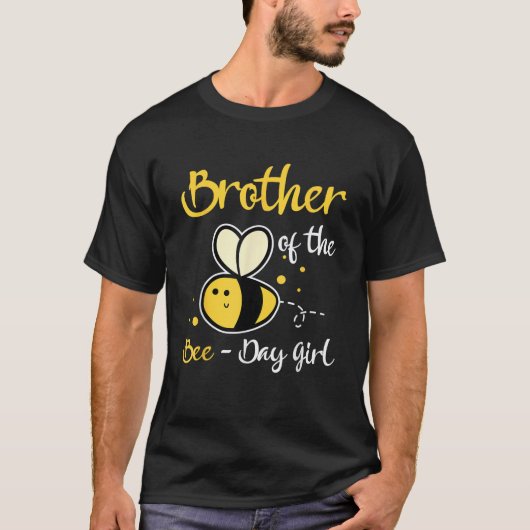 Broer van de meisjesdag t-shirt (Voorkant)