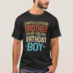 Broer van de neef van de geboorte jongen t-shirt