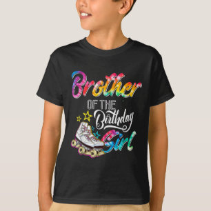 Broer van de Schaatsen van het meisje van de geboo T-shirt