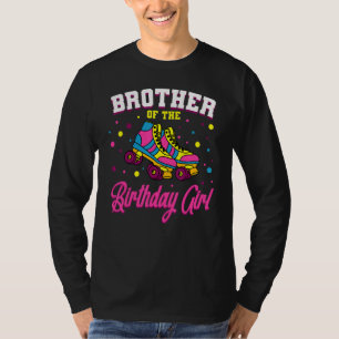 Broer van de Schaatsen van het meisje van de geboo T-shirt