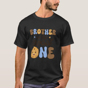 Broer van de Sweet One 1st Birthday Cookie Bday T-shirt