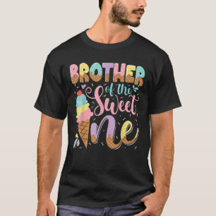 Broer van de Sweet One Ice Cream 1st Birthday Pa T-shirt