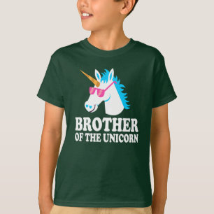 Broer van de Unicorn Boy Gift T-Shirt