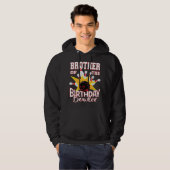 Broer Van De Verjaardag Bowling Kid Bowling Feest Hoodie (Voorkant volledig)
