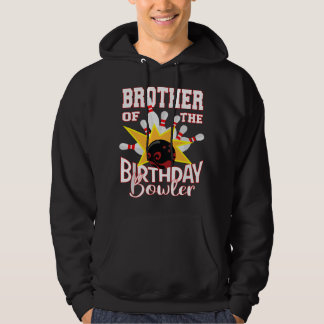 Broer Van De Verjaardag Bowling Kid Bowling Feest Hoodie