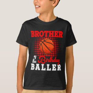 Broer van de verjaardag Bysketbyll speler Lover Ma T-shirt