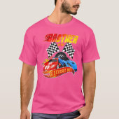 Broer van de Verjaardag Jongen Race Verjaardag Par T-shirt (Voorkant)